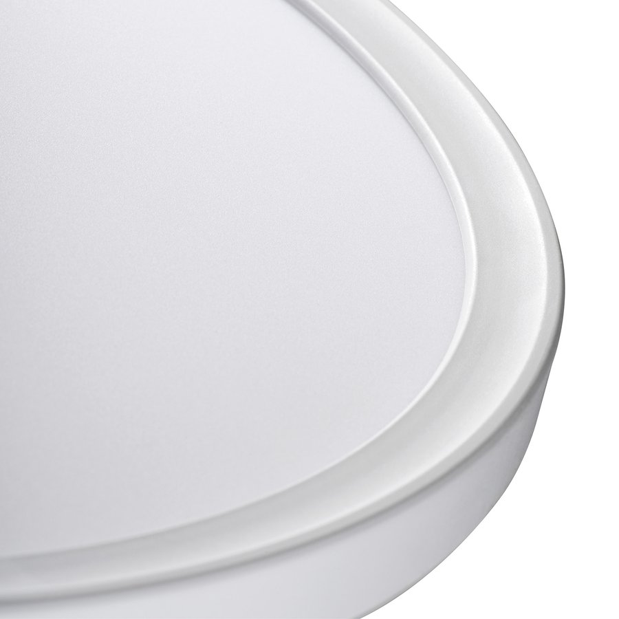 KANLUX AZPO stropní LED svítidlo, ø 225mm, 11,8W, 3000/4000/6000K, IP54, bílá 31512