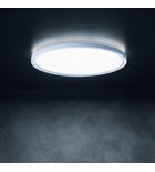 Photo: AZPO LED-Deckenleuchte, Durch. 420mm, 22W, 3000/4000/6000K, IP54, Weiß