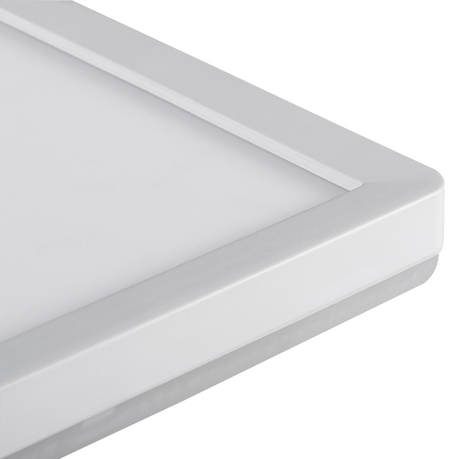 KANLUX AZPO stropní LED svítidlo, 225x225mm, 12,3W, 3000/4000/6000K, IP54, bílá 31530