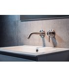 Photo: MINIMAL concealed washbasin mixer tap, stainless steel matt