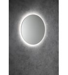 Photo: VELUR round mirror with LED backlight dia. 70cm