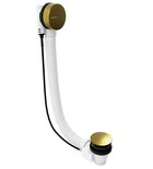 Photo: MARBLE Pop Up Bath Waste (L) 800mm, gold matt