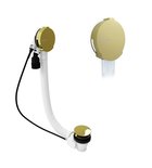 Pop Up Bath Filler Waste (L) 1000mm, Plug 72mm, black matt Photo: Pop Up Bath Filler Waste (L) 1000mm, Plug 72mm, black matt