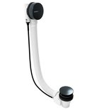 Photo: Vaňová súprava s&nbsp;bovdenom, dĺžka 1200mm, zátka 72mm, čierna mat