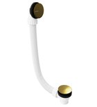 Photo: Zestaw odpływowy, klik-klak, długość 1200mm, korek 72mm, czarny mat