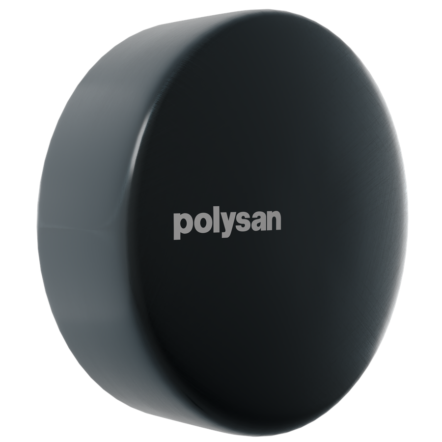 Polysan Ovládání výpusti vanové soupravy, gun metal 71840.60