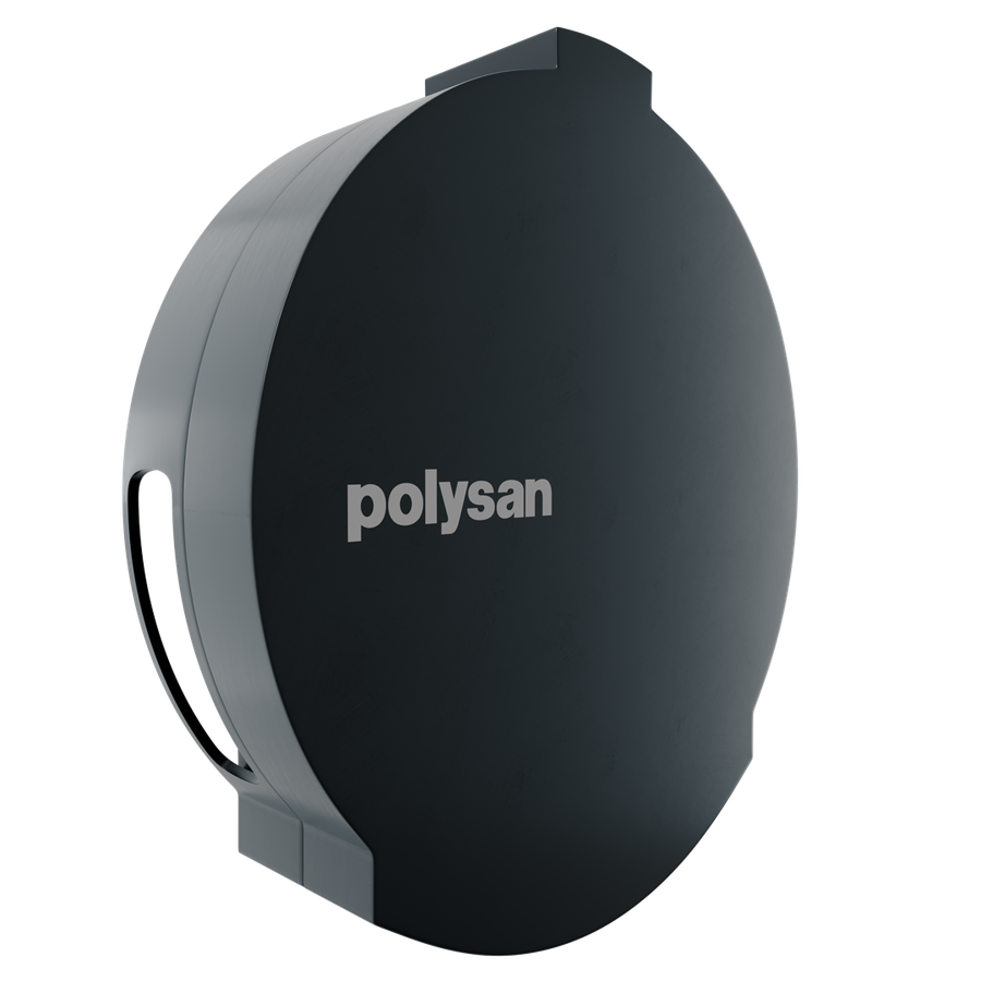 Polysan Ovládání výpusti vanové soupravy s napouštěním přepadem, gun metal 71940.60