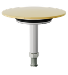 Photo: Zátka výpuste vaňovej súpravy, ABS/čierna