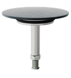 Photo: Badewannen-Ablaufstopfen, für Garnituren mit Einlauf-Funktion, Gun metal