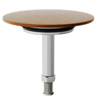 Photo: Badewannen-Ablaufstopfen, für Garnituren mit Einlauf-Funktion, ABS/Kupfer matt