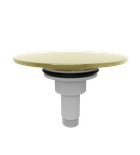 Photo: Zátka výpuste vaňovej súpravy, click-clack, čierna mat