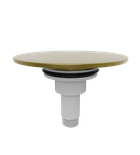 Photo: Zátka výpuste vaňovej súpravy, click-clack, čierna mat