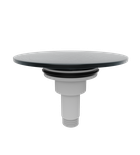 Photo: Zátka výpuste vaňovej súpravy, click-clack, gun metal