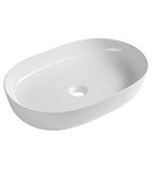 ARDEA countertop ceramic washbasin, 60,5x41,5cm, white Photo: ARDEA countertop ceramic washbasin, 60,5x41,5cm, white