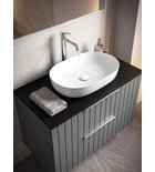 Photo: ARDEA ceramiczna umywalka nablatowa, 60,5x41,5cm, biały