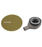 Photo: MIRAI vaničkový sifon, průměr 90mm, DN40, krytka zlato