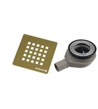 TRENECA vaničkový sifon, průměr otvoru 90mm, DN40, krytka zlato Photo: TRENECA vaničkový sifon, průměr otvoru 90mm, DN40, krytka zlato