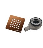 Photo: TRENECA vaničkový sifon, průměr otvoru 90mm, DN40, krytka měď mat