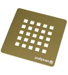 Photo: TRENECA čtvercová krytka sifonu, zlato