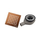 Photo: FLEXIA vaničkový sifon, průměr 90mm, DN40, krytka měď mat