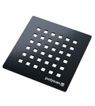 Photo: FLEXIA čtvercová krytka sifonu, gun metal