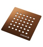 Photo: FLEXIA čtvercová krytka sifonu, měď mat