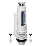 Photo: Drain valve, dual-button, chrome