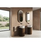 Photo: OASIS Freestanding ceramic washbasin ø 40x89cm, Carina