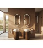 Photo: OASIS Freestanding ceramic washbasin ø 40x89cm, Siena