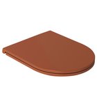 Photo: INFINITY Slim Toilet Seat, Soft Close, Easy Take, terracotta