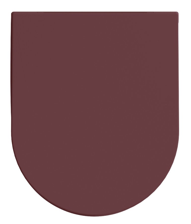 Isvea INFINITY WC sedátko, SLIM, Soft Close, Easy Take, maroon red 40KF0543I