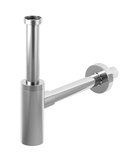 Photo: INOXMATER umývadlový sifón 5/4", odpad 32mm, nerez/chróm