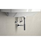 Photo: INOXMATER Waschbecken-Siphon 5/4", Ablauf 32mm, Edelstahl/Chrom