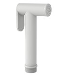 Photo: Bidet shower, round, white matt