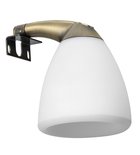 Photo: CANDELA LED nástenné svietidlo, 4 W, 83x108x114 mm, IP44, bronz