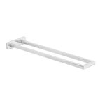 Photo: ELBA pevný držák ručníků dvojitý, chrom