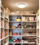 Photo: ORBIS bathroom ceiling light, ø 400mm, sensor, OSRAM, 2700lm, 25W, IP44