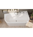 Photo: ASTRA WDR MONOLITH wandstehende Badewanne 160x85x60cm, weiß