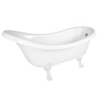 Photo: RETRO volně stojící vana 174,5x82x80,5cm, bílá, nohy bílé