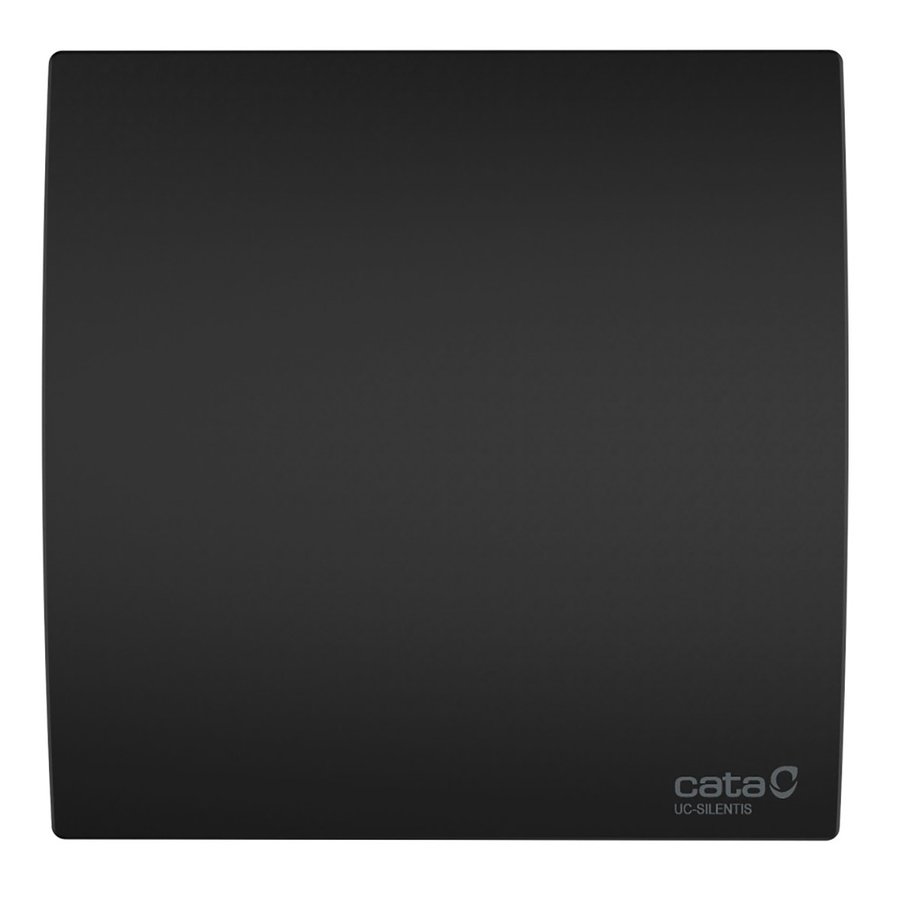 Cata SILENTIS UC T 10 koupelnový ventilátor axiální s časovačem, 8W, potrubí 100mm, černá 01222100