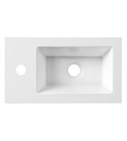 Photo: OTIS furniture washbasin, cast marble, 40x22cm, white