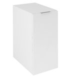 CIRASA lower cabinet 30x64x46cm, laundry basket, glossy white Photo: CIRASA lower cabinet 30x64x46cm, laundry basket, glossy white
