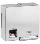 Photo: Tampon und Binden-Spender, Edelstahl matt