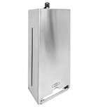 Photo: Sanitary pads dispenser, stainless steel matt
