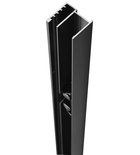 Photo: SPIRIT BLACK wall profile, black matt
