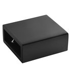 Photo: SPIRIT BLACK wall support bar holder, black matt