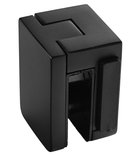 Photo: SPIRIT BLACK support bar holder for side panel glass, black matt