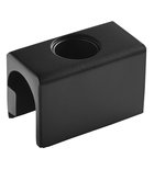 Photo: SPIRIT BLACK bottom rail end cap, black matt