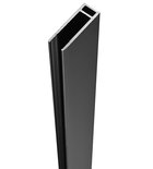 Photo: SPIRIT BLACK side panel wall profile, black matt
