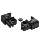 Photo: SPIRIT BLACK bottom rail connector to side panel L/R, black matt